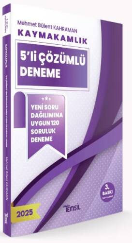 Kaymakamlık 5’li Çözümlü Deneme - 1