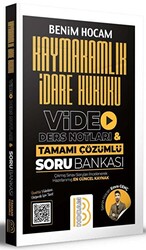 Kaymakamlık İdare Hukuku Video Ders Notları ve Tamamı Çözümlü Soru Bankası - 1