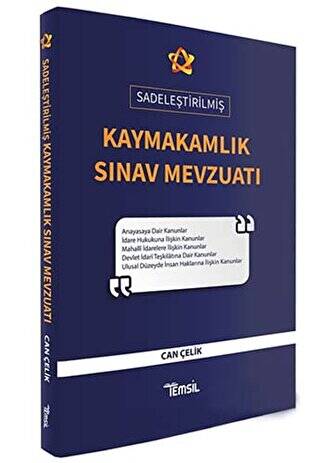 Kaymakamlık Sınav Mevzuatı Sadeleştirilmiş - 1