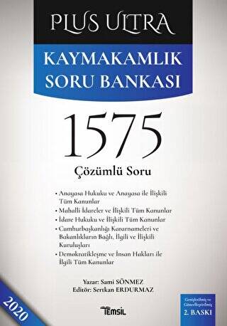 Kaymakamlık Soru Bankası 666 Çözümlü Soru Cilt 2 - Plus Ultra - 1