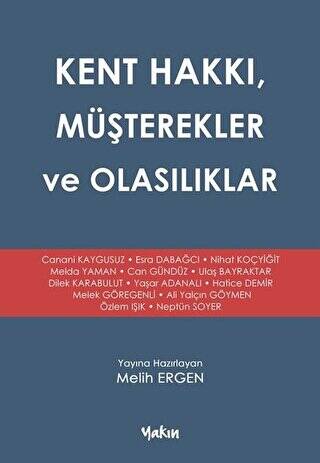 Kent Hakkı, Müşterekler ve Olasılıklar - 1