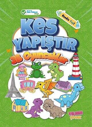 Kes Yapıştır - 3B Oyuncaklar - 1