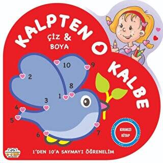 Kırmızı Kitap - Kalpten Kalbe - Çiz-Boya - 1