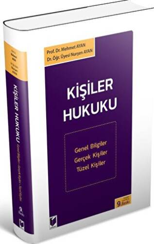 Kişiler Hukuku - 1