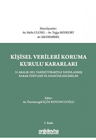 Kişisel Verileri Koruma Kurulu Kararları - 1