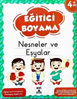 Kivi Eğitici Boyama Nesneler Ve Eşyalar - 1