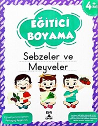 Kivi Eğitici Boyama Sebzeler Ve Meyveler - 1