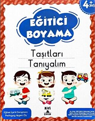 Kivi Eğitici Boyama Taşıtları Tanıyalım - 1