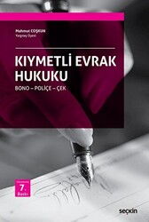 Kıymetli Evrak Hukuku - 1