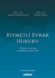 Kıymetli Evrak Hukuku - 1