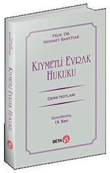 Kıymetli Evrak Hukuku Ders Notları - 1