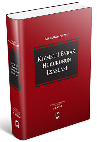 Kıymetli Evrak Hukukunun Esasları - 1