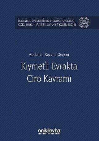 Kıymetli Evrakta Ciro Kavramı - 1