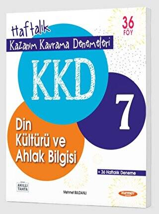 KKD 7. Sınıf Din Kültürü Ve Ahlak Bilgisi Haftalık Kazanım Kavrama Denemeleri - 1