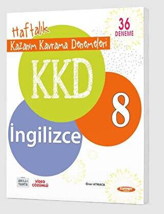 KKD 8. Sınıf İngilizce Haftalık Kazanım Kavrama Denemeleri - 1