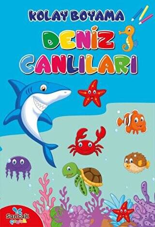 Kolay Boyama - Deniz Canlıları - 1