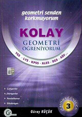 Kolay Geometri Öğreniyorum - Çalışma Günlüğü 3 - 1