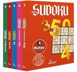 Kolaydan Zora Sudoku 5’li Set - 1