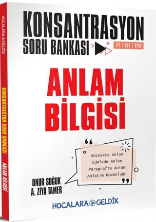 Konsantrasyon Soru Bankası Anlam Bilgisi - 1