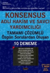 Konsensus Adli Hakim ve Savcı Yardımcılığı 10 Deneme - 1