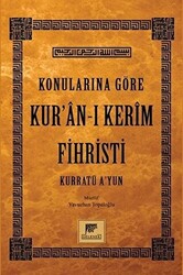 Konularına Göre Kur’an-ı Kerim Fihristi - 1