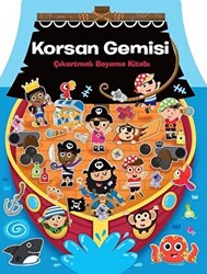 Korsan Gemisi Çıkartmalı Boyama Kitabı - 1