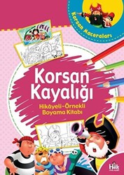 Korsan Kayalığı - Hikaye Örnekli Boyama Kitabı - 1