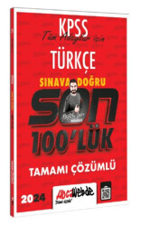 KPSS 2024 Türkçe Son 100 lük Tamamı Çözümlü Sorular - 1