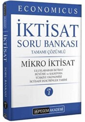 KPSS A Grubu Economicus İktisat Soru Bankası Cilt-1 Mikro İktisat - 1