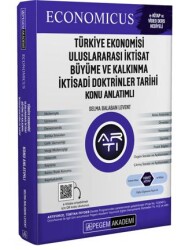 KPSS A Grubu Economicus Türkiye Ekonomisi, Uluslararası İktisat, Büyüme ve Kalkınma, İktisadi Doktrinler Tarihi Konu Anlatımı - 1