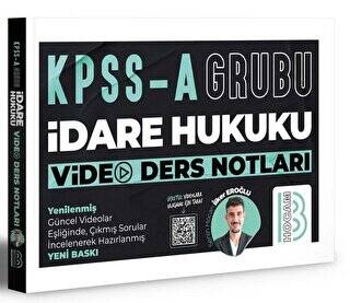 KPSS A Grubu İdare Hukuku Video Ders Notları - 1