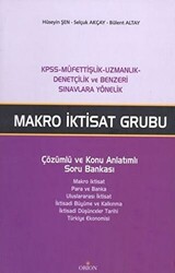 KPSS A Grubu Makro İktisat - Çözümlü ve Konu Anlatımlı Soru Bankası - 1