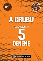 KPSS A Grubu Tamamı Çözümlü 5 Deneme - 1