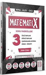 KPSS ALES DGS Matematix - 3 Matematik Soru Fasikülleri - 1