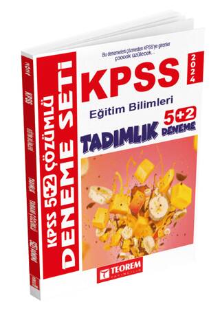 KPSS Eğitim Bilimleri Çözümlü 5 + 2 Deneme - 1