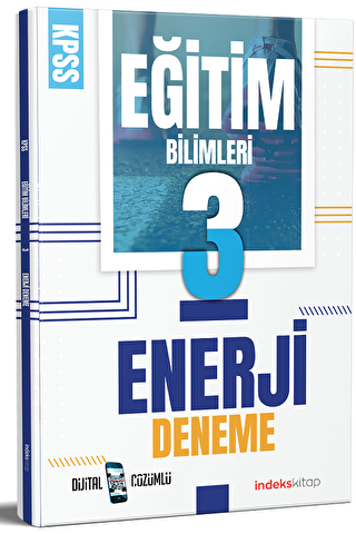 KPSS Eğitim Bilimleri Enerji 3 Deneme Dijital Çözümlü - 1