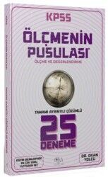 KPSS Eğitim Bilimleri Ölçme ve Değerlendirme 25 Deneme Çözümlü - 1