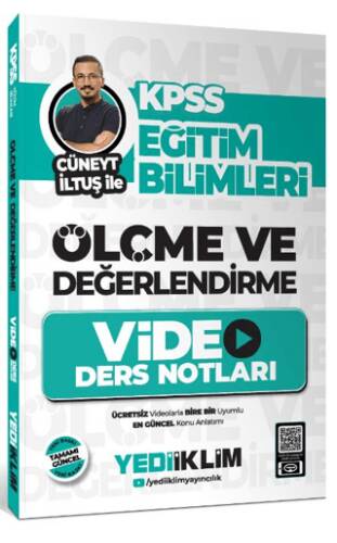 KPSS Eğitim Bilimleri Ölçme ve Değerlendirme Cüneyt İltuş İle Video Ders Notları - 1