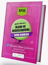 KPSS Eğitim Bilimleri Ölçme ve Değerlendirme Soru Bankası Video Çözümlü - 1