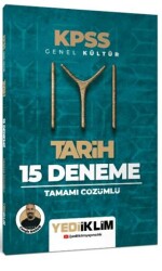 KPSS Genel Kültür KAYI Tarih Tamamı Çözümlü 15 Deneme - 1