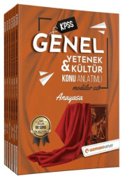 KPSS Genel Yetenek Genel Kültür Konu Anlatımlı Modüler Set - 1