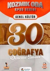 KPSS Kozmik Oda Coğrafya 30 Deneme - 1