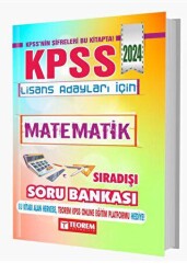 KPSS Lisans Matematik Sıradışı Soru Bankası - 1