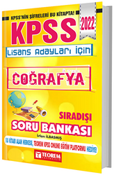 KPSS Lisans Sıra Dışı Coğrafya Soru Bankası - 1