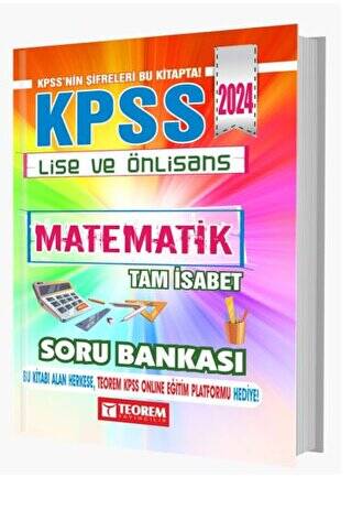 KPSS Lise Ön Lisans Tam İsabet Matematik Soru Bankası - 1