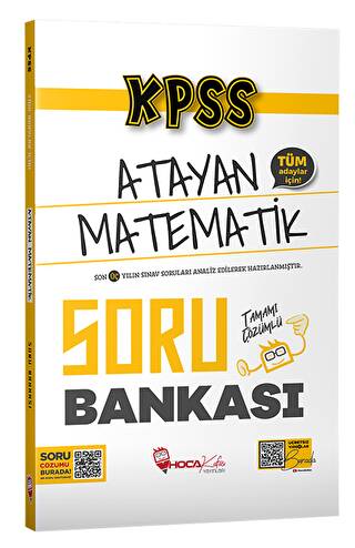 KPSS Matematik Atayan Soru Bankası Çözümlü - 1