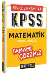 KPSS Matematik Tamamı Çözümlü Soru Bankası - 1