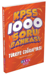 KPSS Türkiye Coğrafyası 1000 Soru Bankası - 1