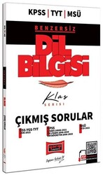 KPSS TYT MSÜ Klas Serisi Benzersiz Dil Bilgisi Çıkmış Sorular - 1