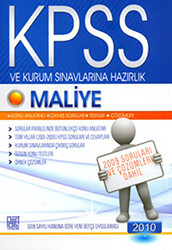 KPSS ve Kurum Sınavlarına Hazırlık Maliye 2010 - 1